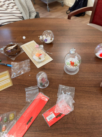 Festive fun for residents at Colinton Care Home