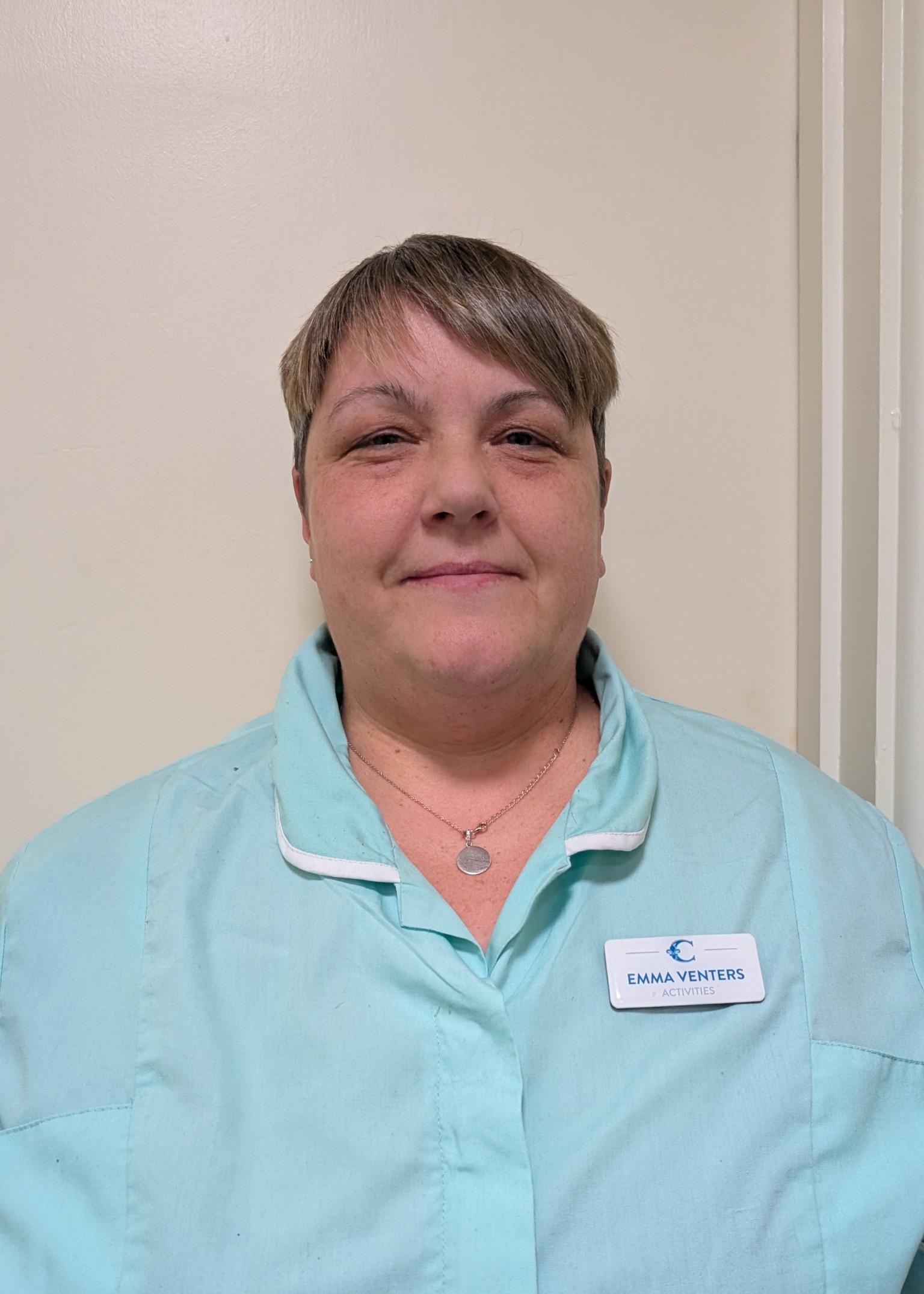 Activities coordinator in care home